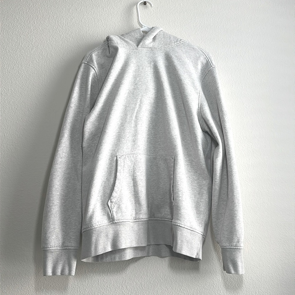 Gap Hoodie Sweatshirt, Heathered Oatmeal, Size L